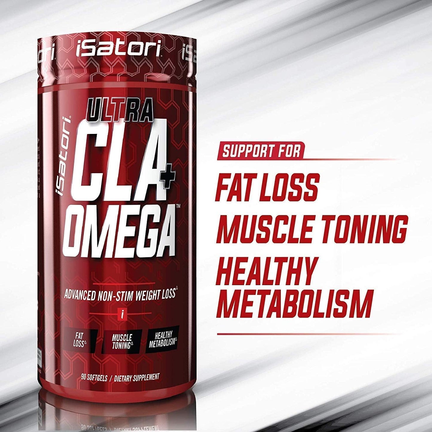 iSatori L-Carnitine LS3 Lemon Lime 3000mg + Ultra CLA Softgels Bundle for Weight Loss & Energy Boost