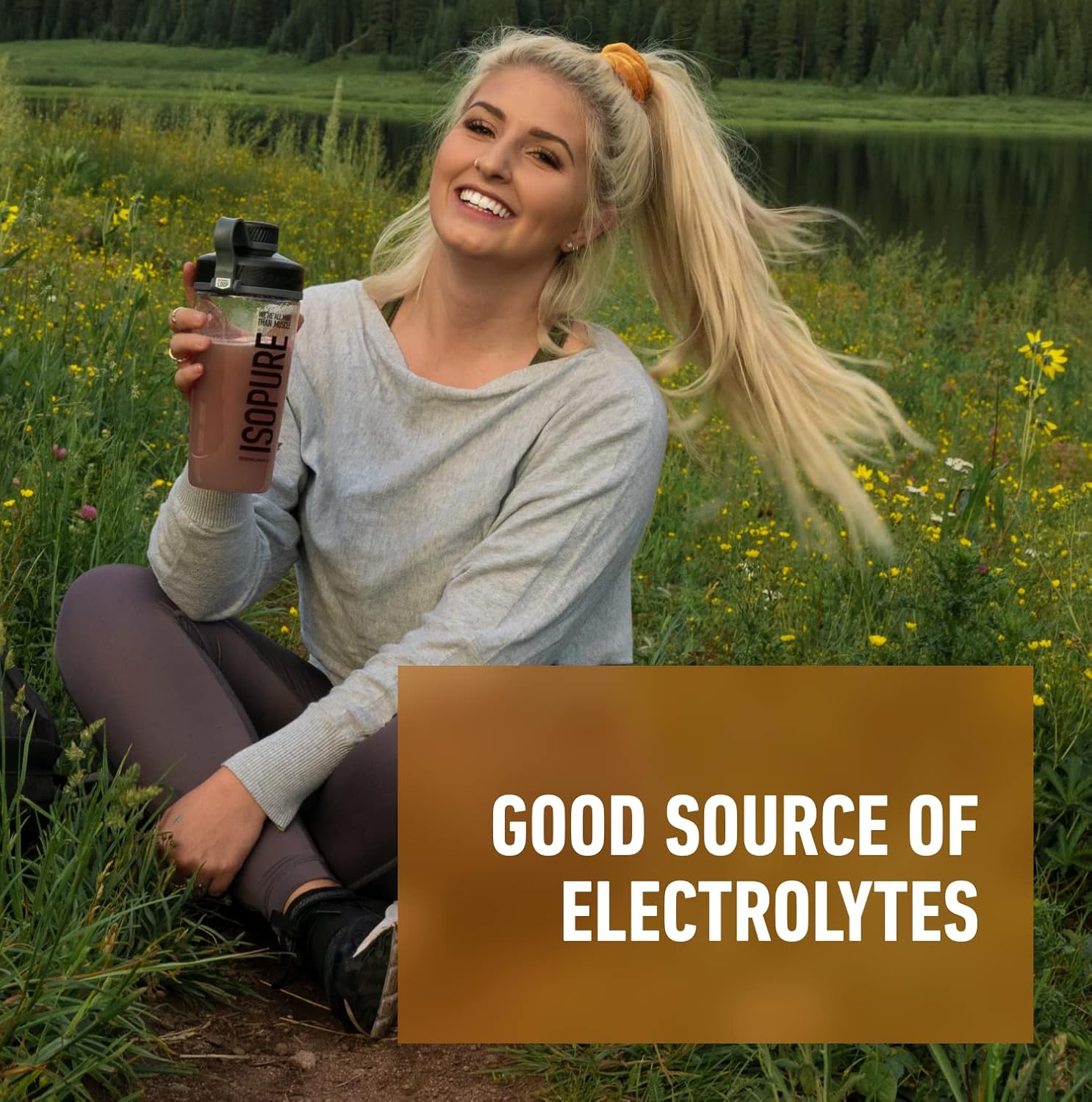 Isopure Low Carb Chocolate Peanut Butter Whey Isolate Protein Powder - Lactose & Gluten Free, 25g Protein Per Serving - 3 Lbs, 40 Servings