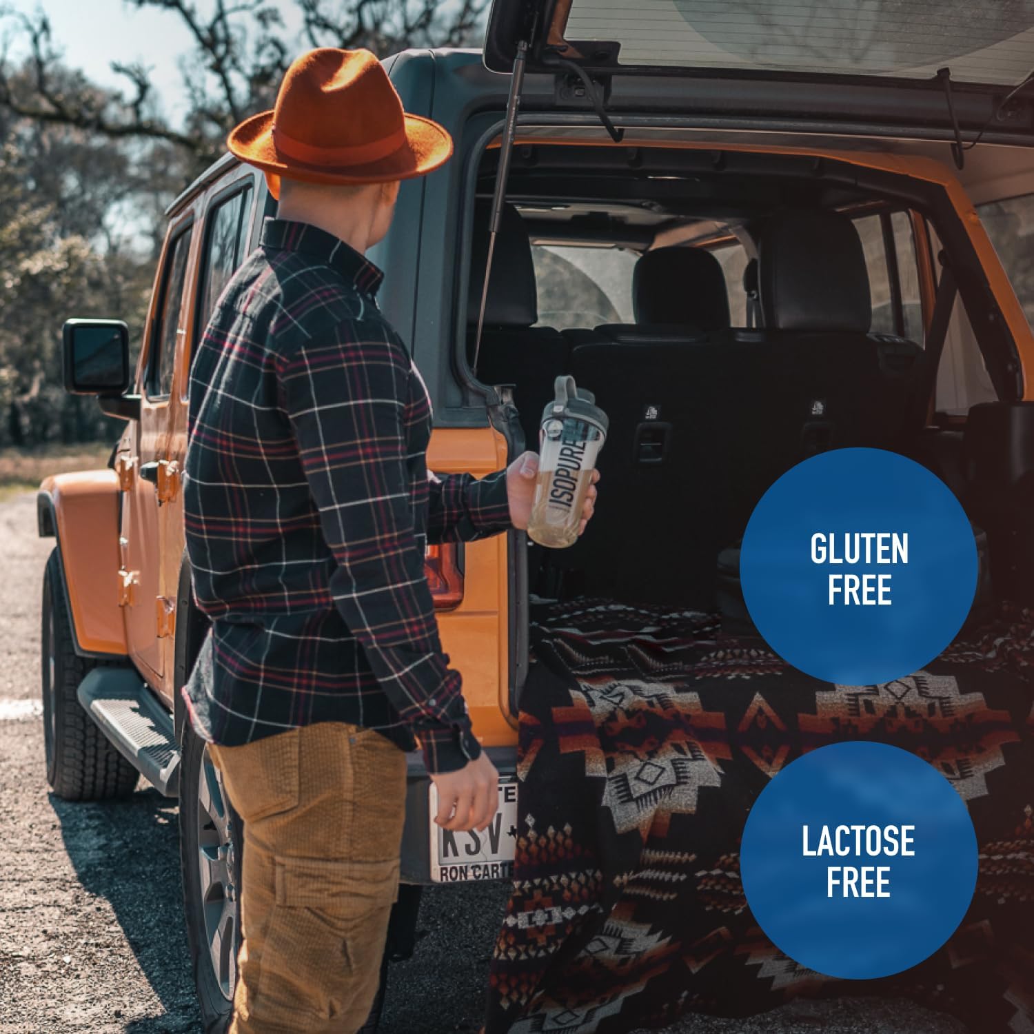 Isopure Zero Carb Whey Isolate Protein Powder, Creamy Vanilla Flavor, Lactose & Gluten Free, 25g Protein Per Serving - 7.5lbs