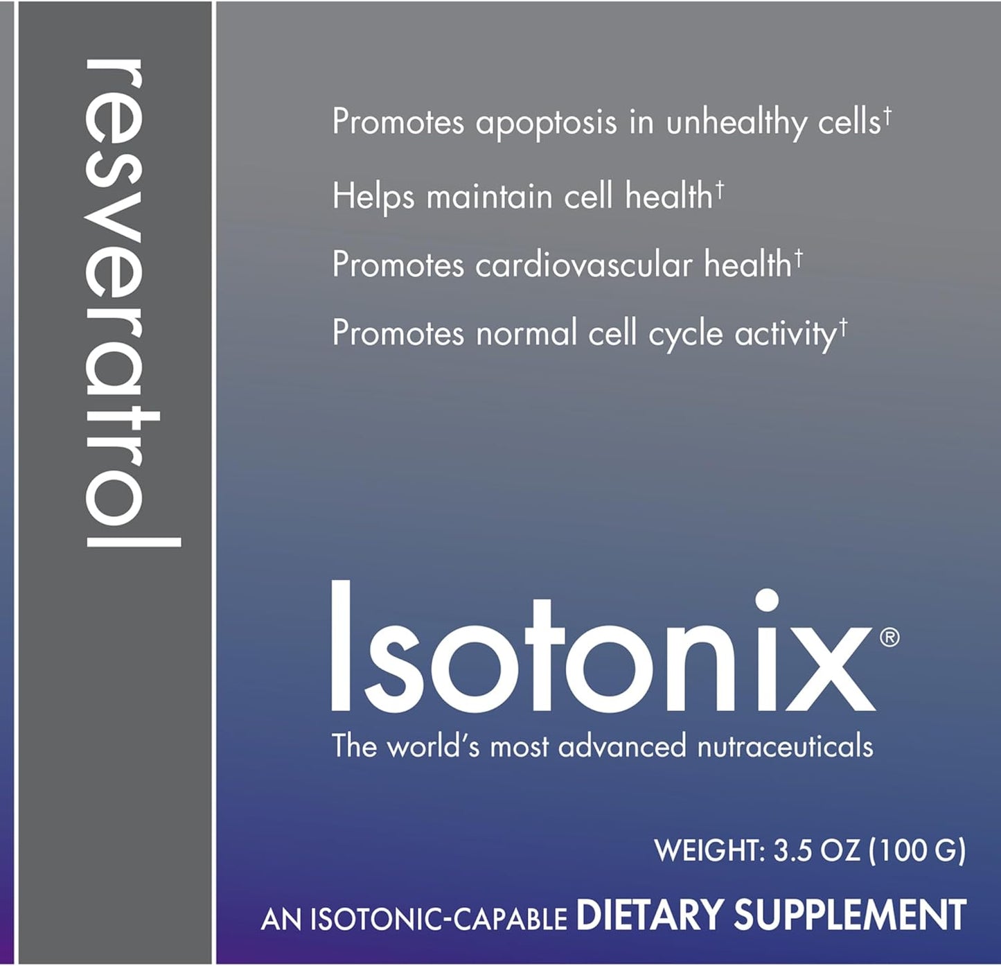 Isotonix OPC-3 Resveratrol Supplement with Resveravine, BioVin, and VitaBlue for Cellular Health and Antioxidant Protection - 30 Servings