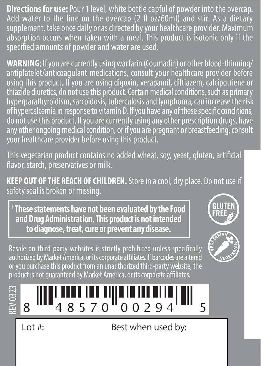 Isotonix Vitamin D with K2 for Bone Health and Immune Support - 30 Servings