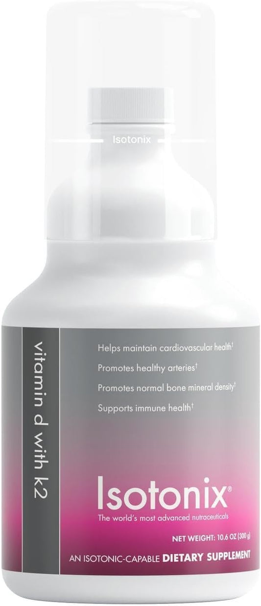 Isotonix Vitamin D with K2 for Bone Health & Immune Support, 90 Servings