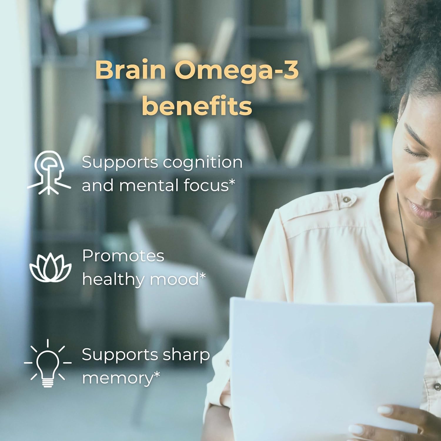 Iwi Life Brain & Heart Omega-3 Bundle - 30 Servings of Vegan Plant-Based Algae Omega 3 Supplement