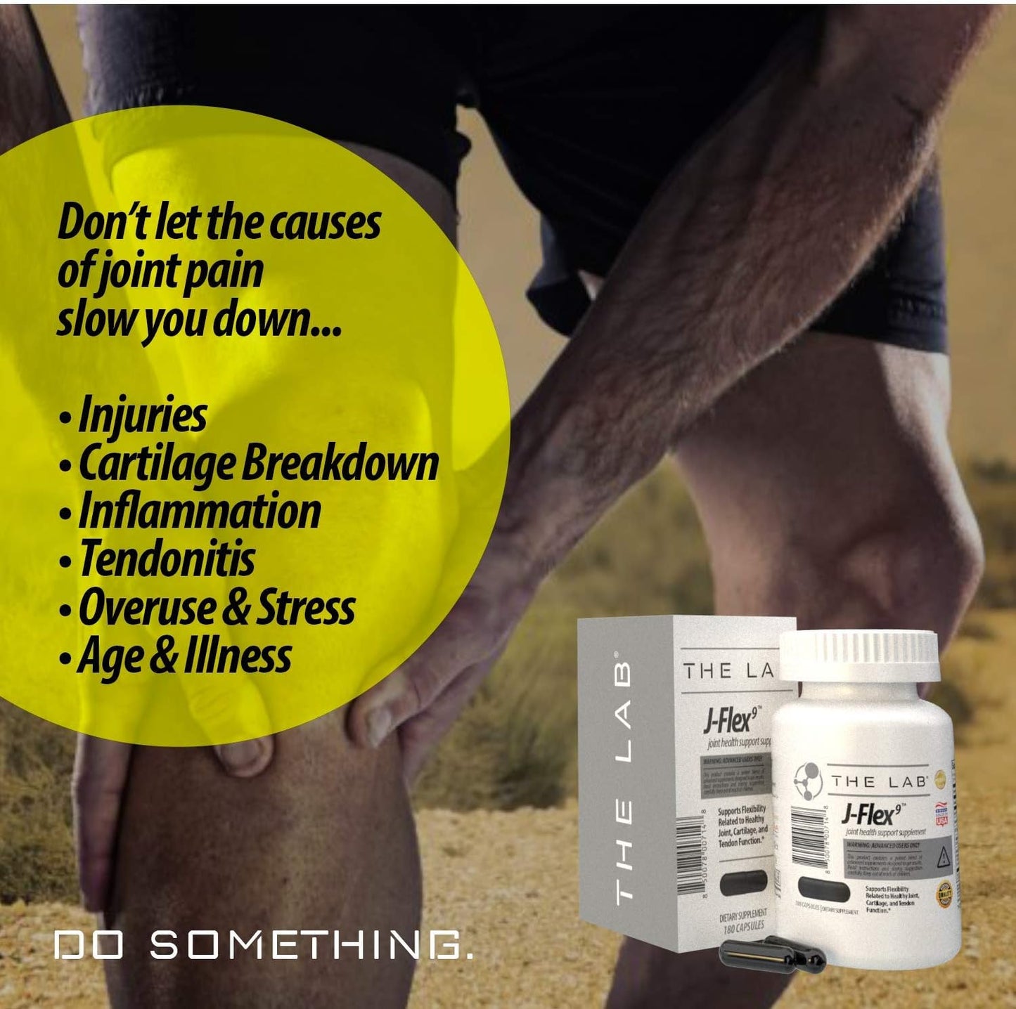J-FLEX9 Advanced Joint Health Supplement with 9 Key Ingredients for Cartilage & Tendon Support - Made in the USA