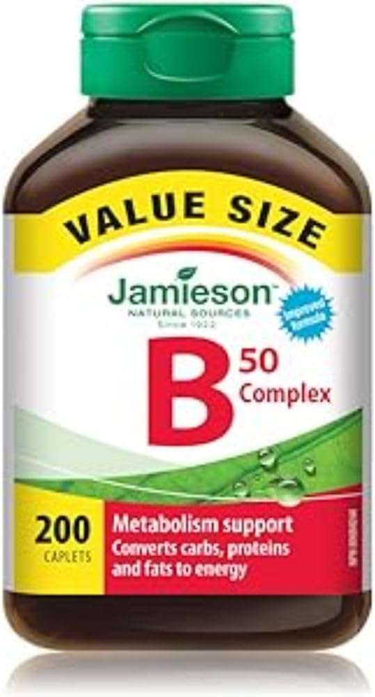 Jamieson B50 Complex - Value Size 200 Count Bottle