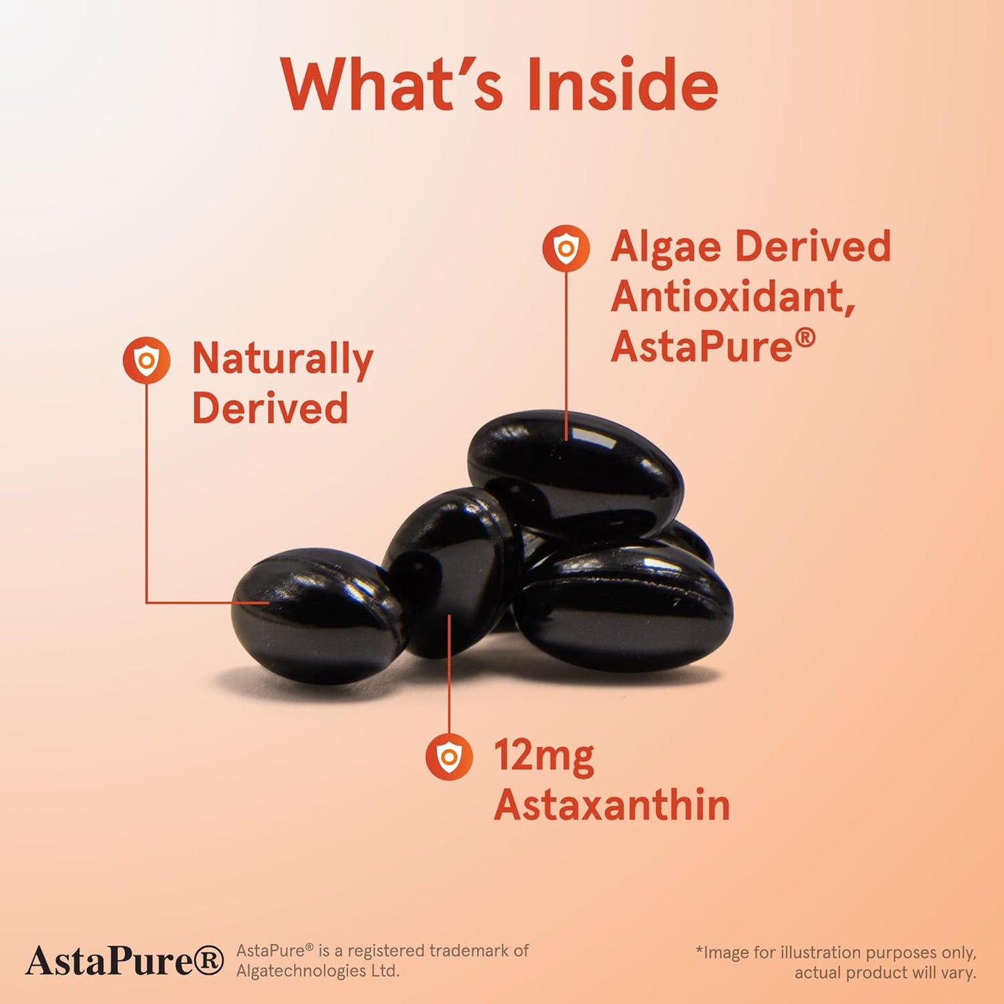 Jarrow Formulas® Astaxanthin 12 mg Softgels - Antioxidant Support for Immune & Eye Health - 30 Day Supply