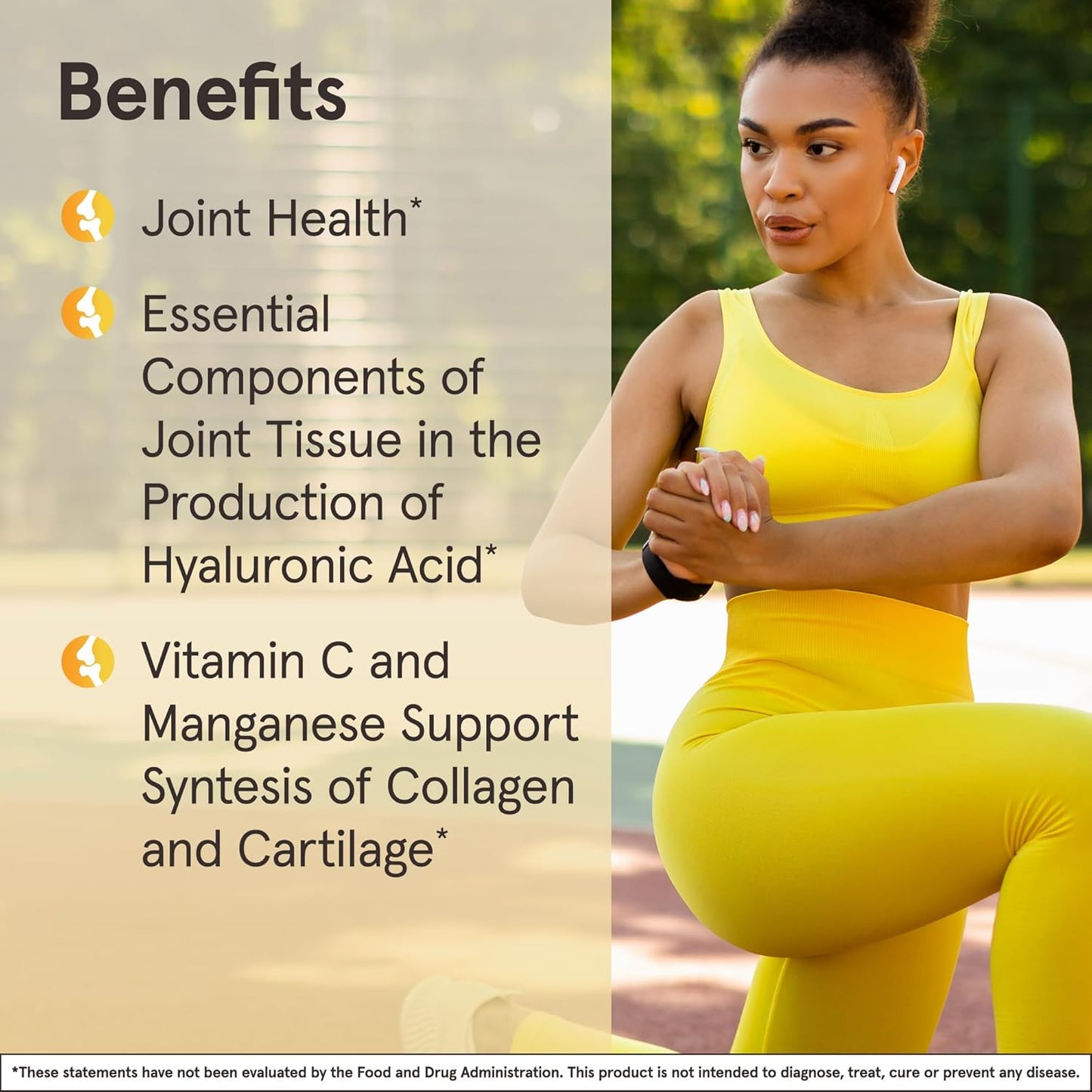 Jarrow Formulas Glucosamine + Chondroitin Capsules - Joint Health Support with Vitamin C & Manganese - 240 count