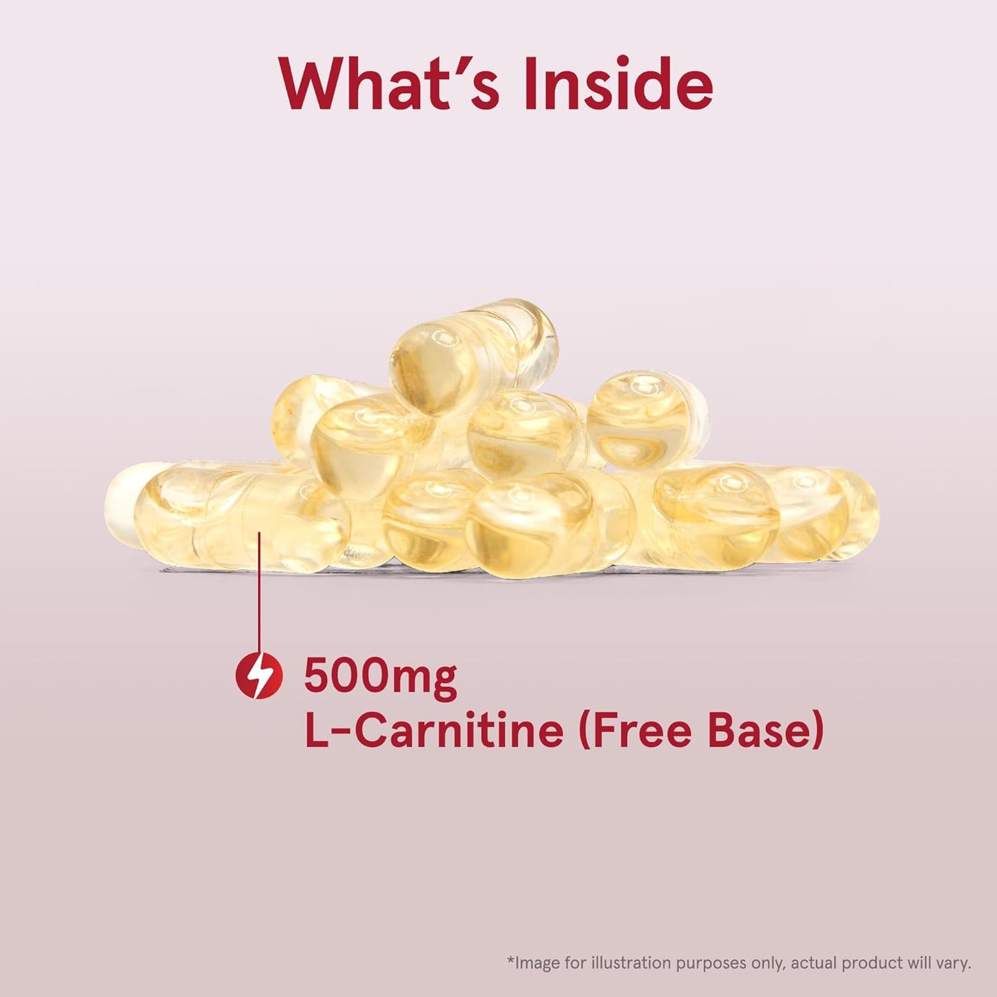 Jarrow Formulas L-Carnitine 500 mg - 100 Vegan Capsules - Essential for ATP Energy Production from Fats - Dietary Supplement - Up to 100 Servings