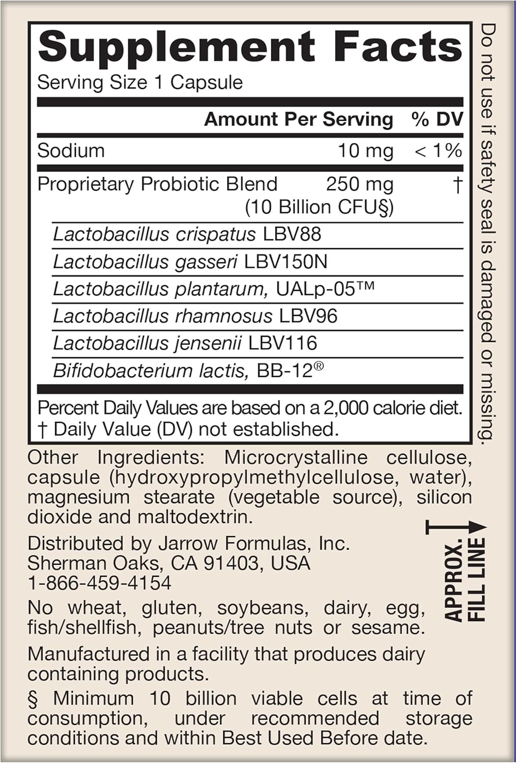 Jarrow Formulas Probiotic Bundle: Jarro-Dophilus EPS 10 Billion CFU + Fem-Dophilus Advanced 10 Billion CFU