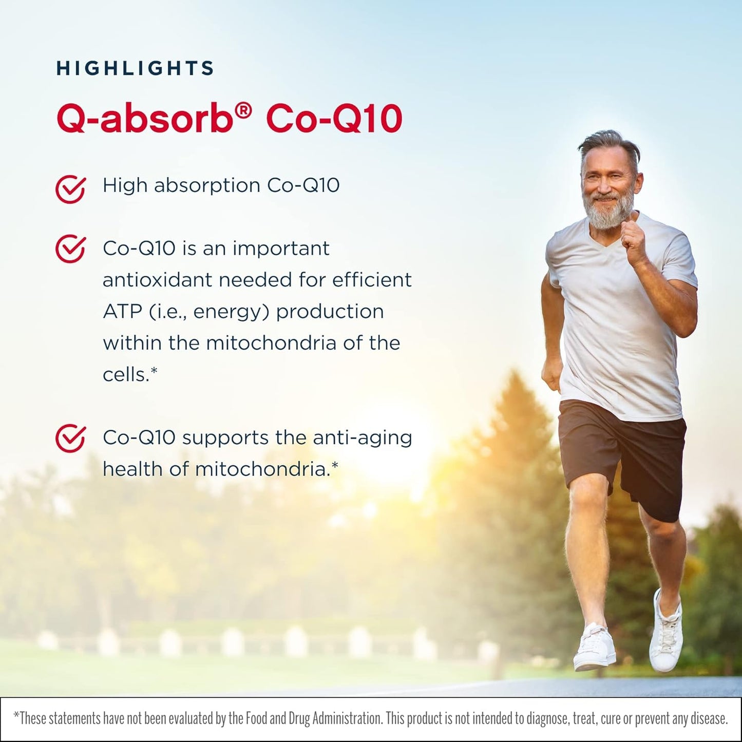 Jarrow Formulas Q-Absorb Co-Q10 100 mg Softgels, 2-Pack - High Absorption Antioxidant for Energy & Heart Health - 120 Servings - BoostGo Australia