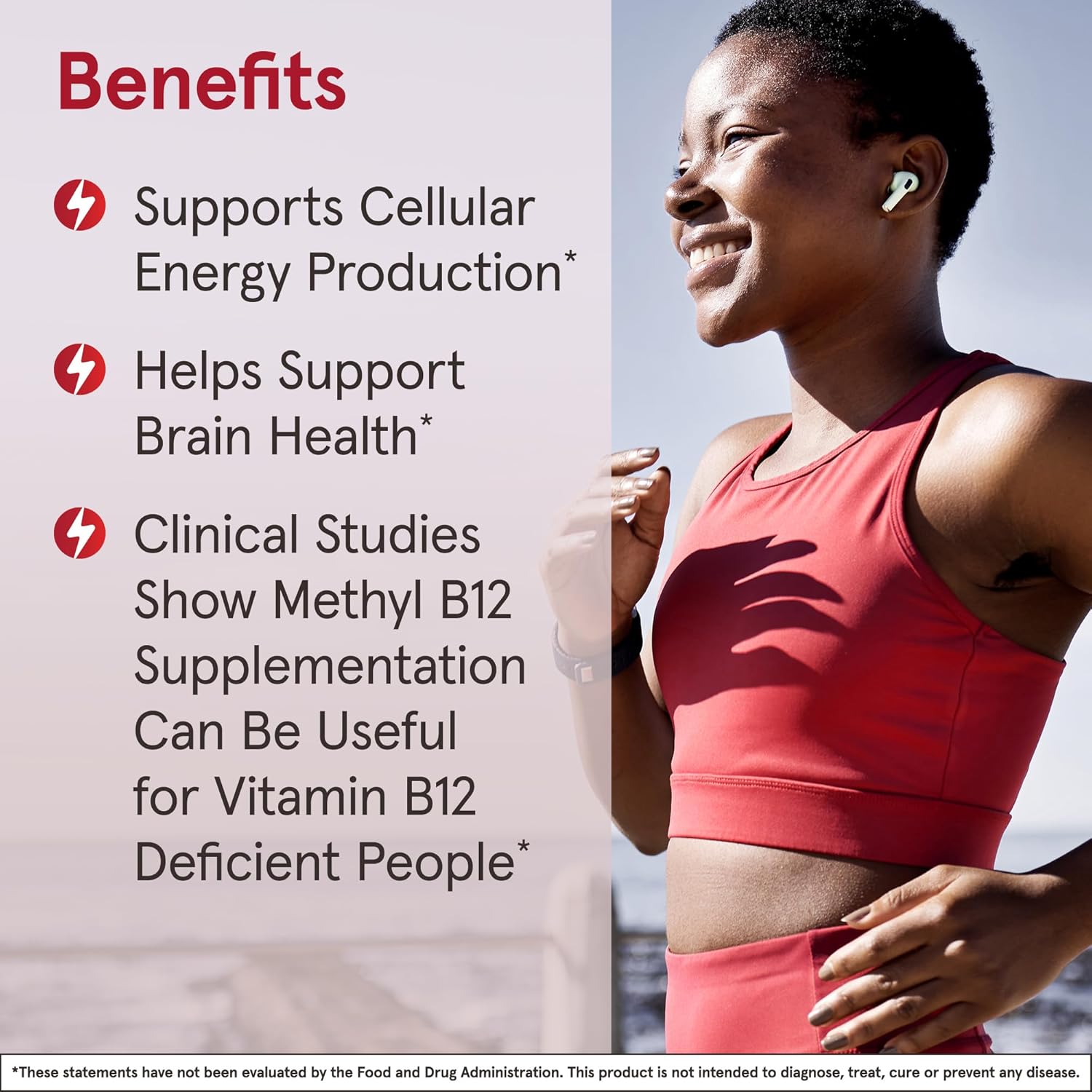 Jarrow Formulas Ultra Strength Methyl B-12 Chewable Tablets - 100 Day Supply, Tropical Flavor - Pack of 12 - Energy Production Supplement