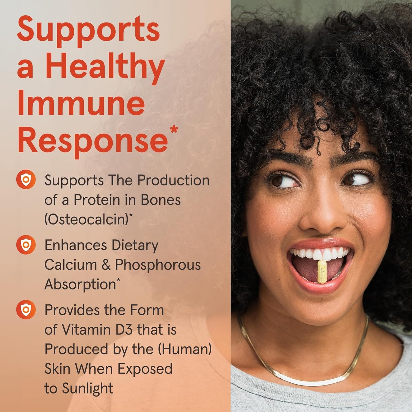 Jarrow Formulas Vitamin D3 5000 IU Softgels - 100 Servings - Bone Health, Immune & Calcium Support - Gluten-Free D3 Supplement