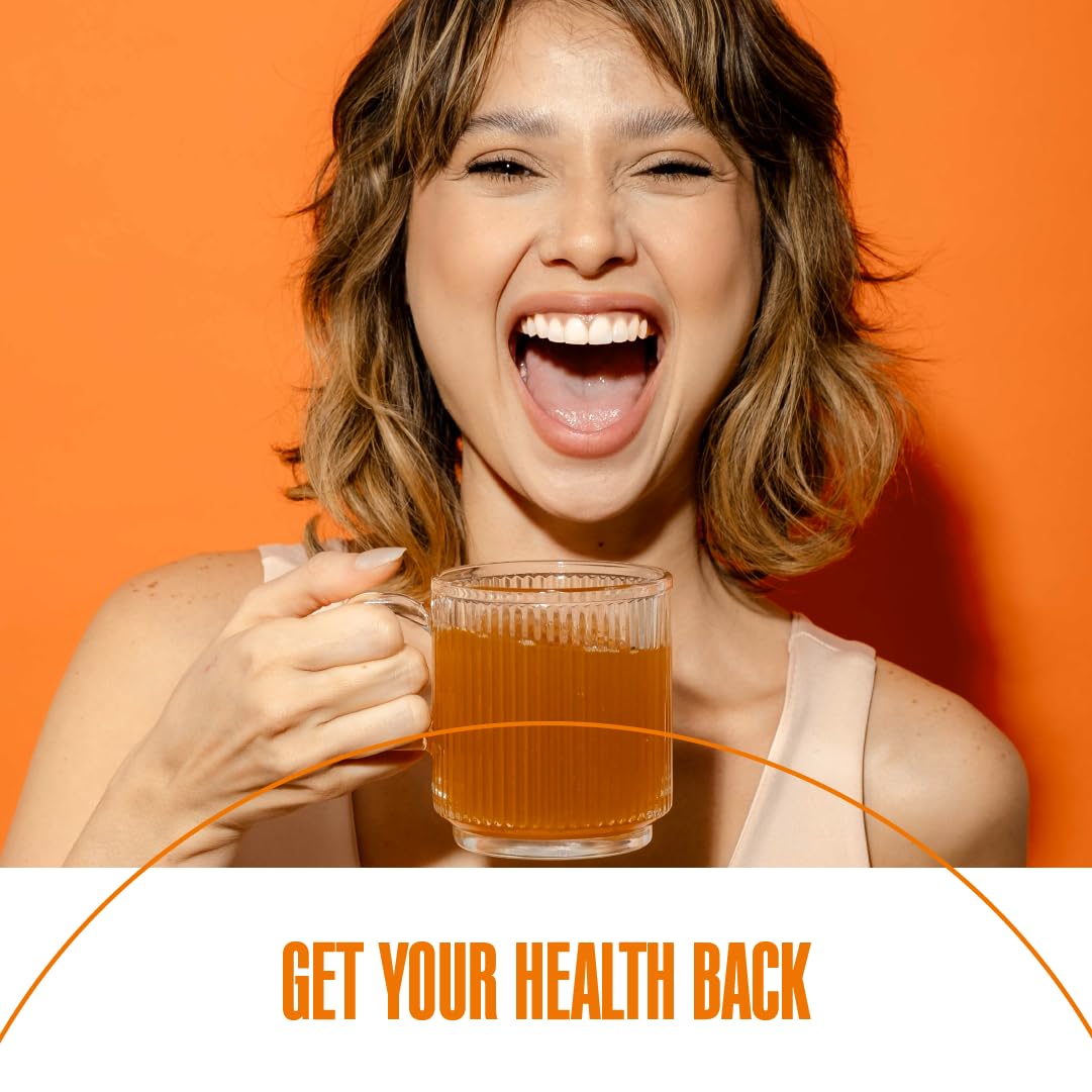 JESSICA WELLNESS Turmeric Tea Blend with Ginger, Black Pepper, and Stevia, 3.5 oz