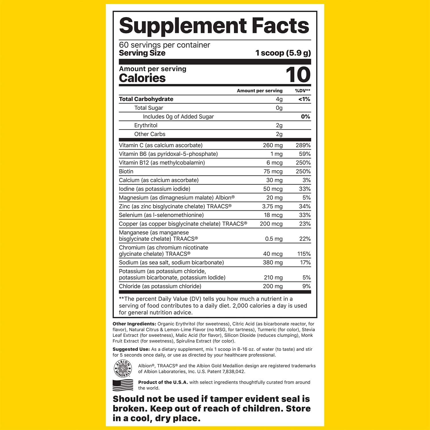 Jigsaw Adrenal Cocktail Electrolyte Supreme Jar Bundle - Lemon Lime, 60 Servings