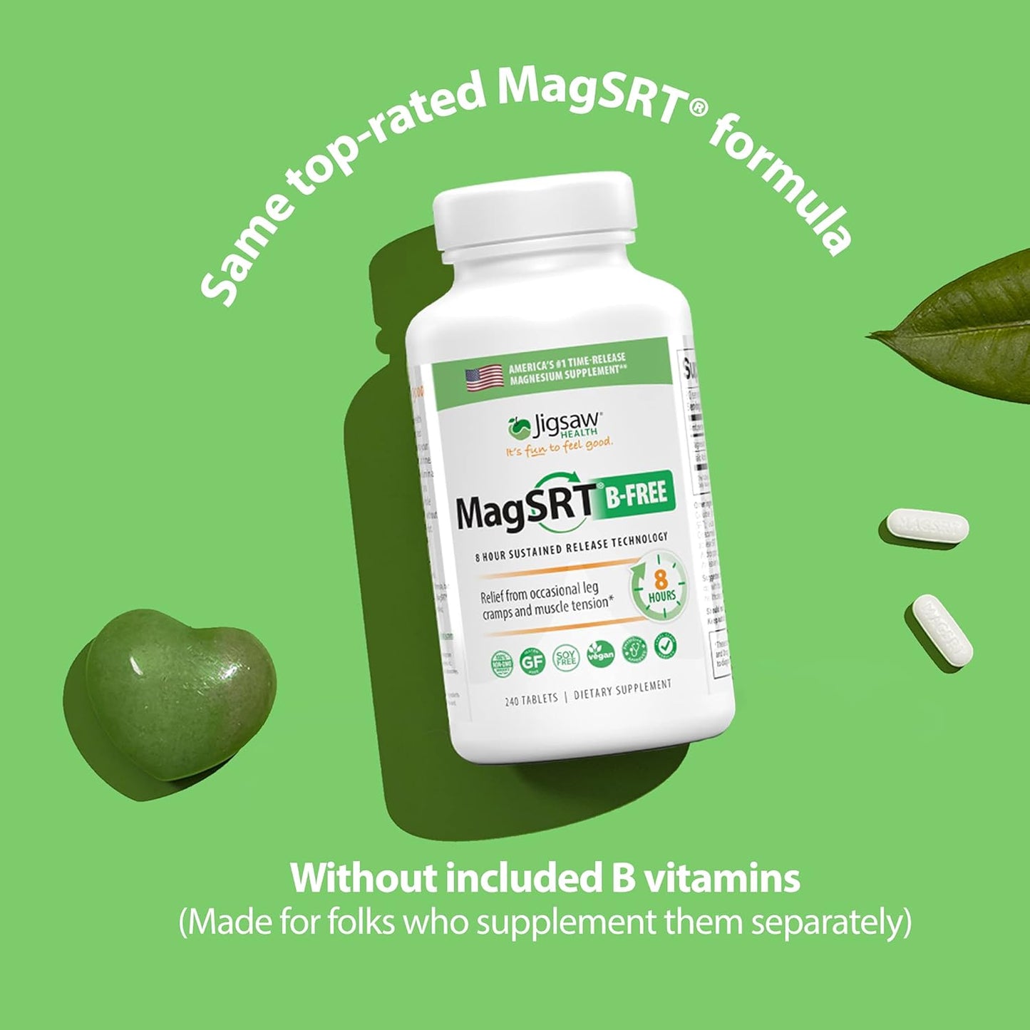 Jigsaw Health Ultimate Magnesium Bundle with Brain Boost and MagRelief