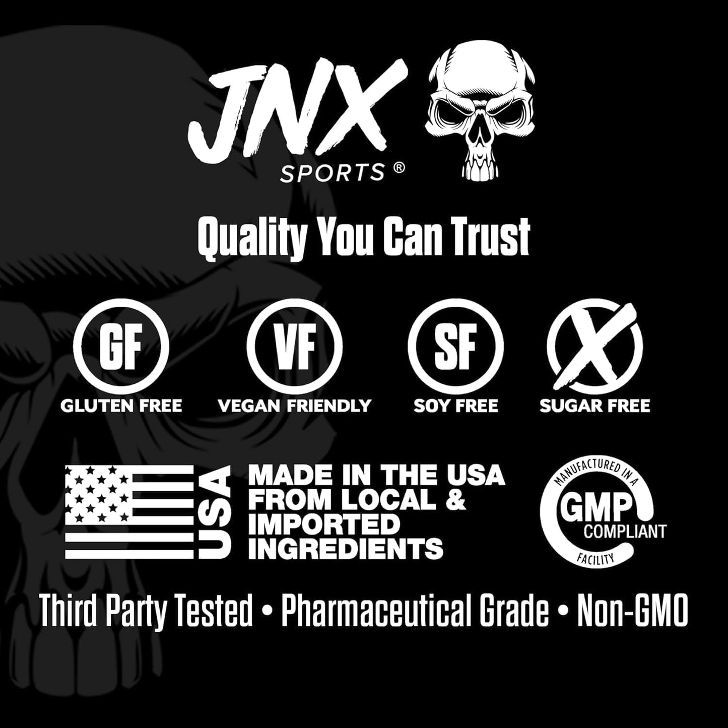 JNX SPORTS The Curse! Creatine Monohydrate Powder 500g - Pure Micronized Creatine for 100 Servings