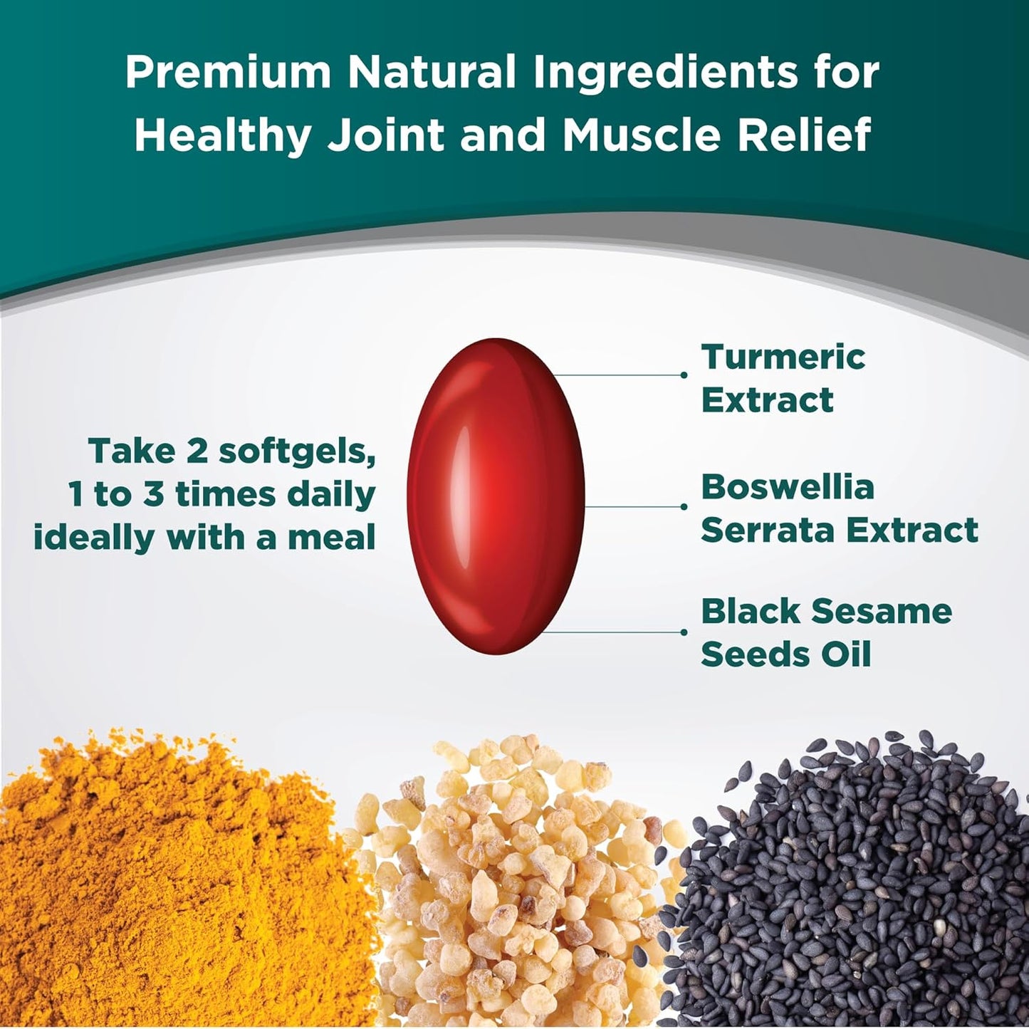 Joint Care Combo: Genacol Optimum & Fast-Acting Relief Supplement with Glucosamine, Chondroitin, MSM, and Collagen for Joints & Muscles