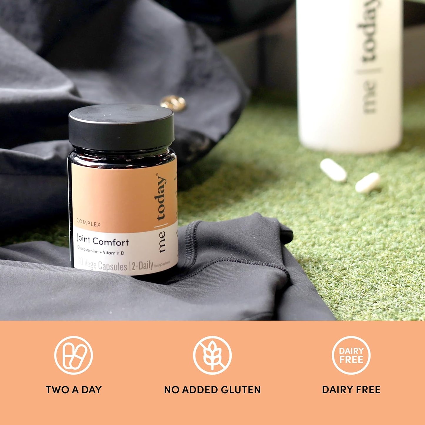 Joint Comfort Supplement with Glucosamine, Vitamin D, and Chondroitin - 60 Capsules for Daily Support