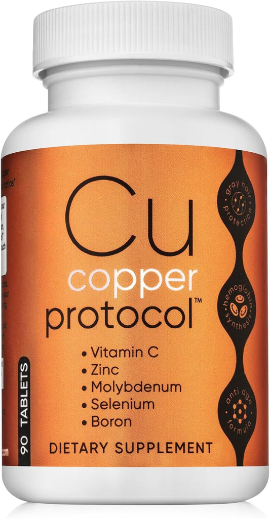 Joint Health Support Supplement with Copper, Zinc, Selenium, Boron, Molybdenum, and Vitamin C | Daily Wellness Minerals for Men & Women | 90 Tablets