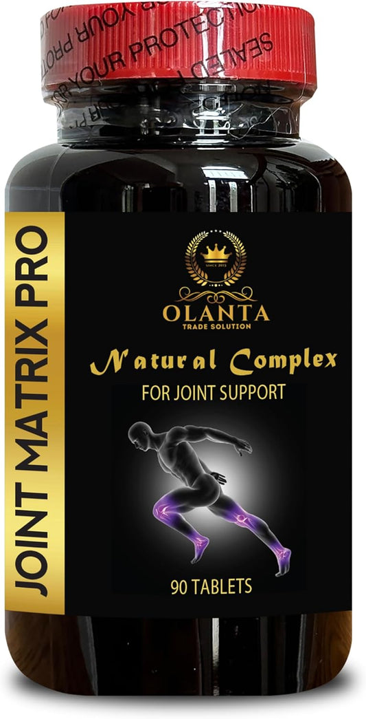 Joint Matrix PRO - Chondroitin Sulfate, MSM & Glucosamine Supplement for Joint Comfort & Flexibility - Advanced Joint Support Formula - 1 Bottle