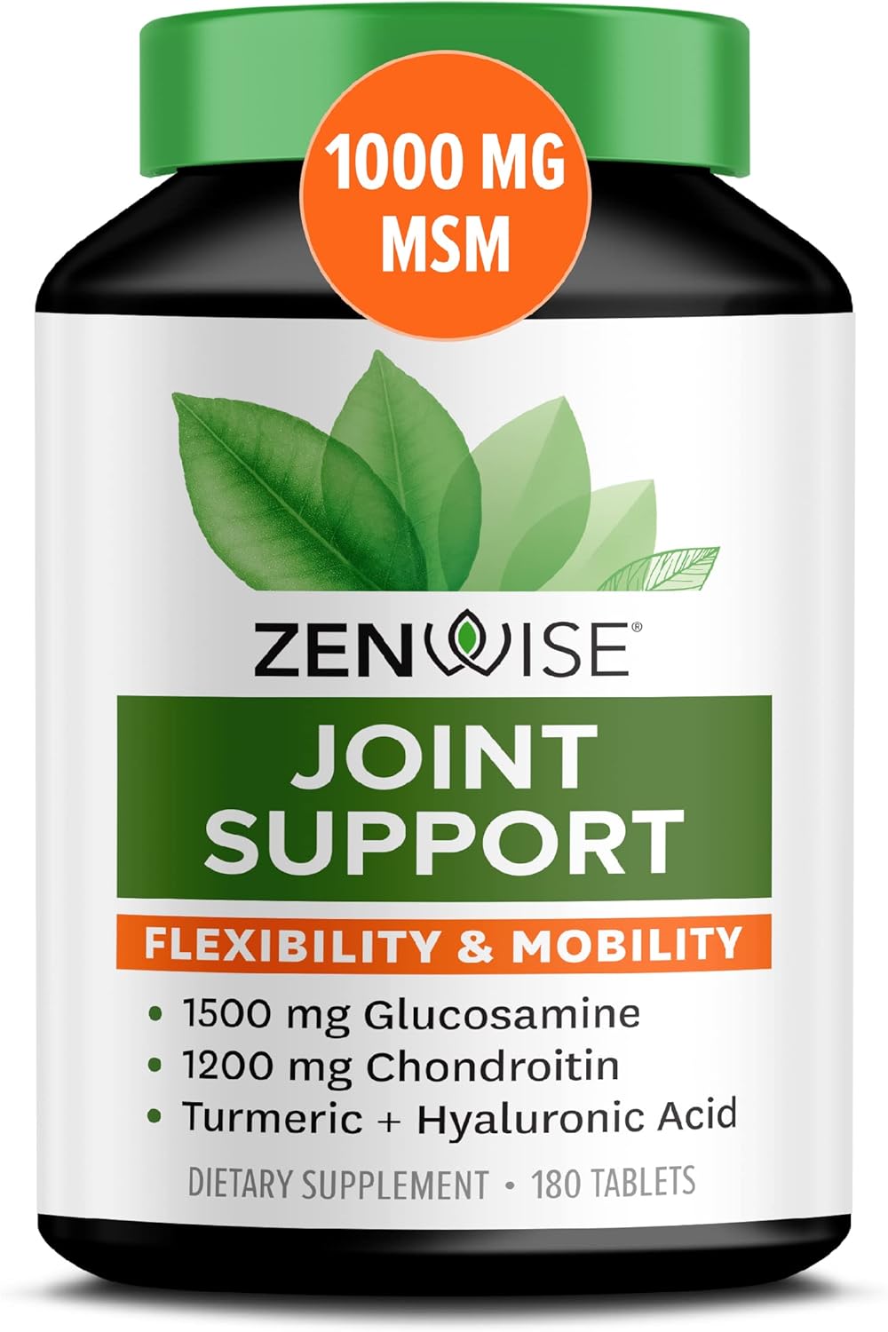 Joint Support & Green Tea Extract Bundle - Energy & Mobility Boost with MSM, Glucosamine, Chondroitin, Vitamin C - Immune & Metabolism Booster