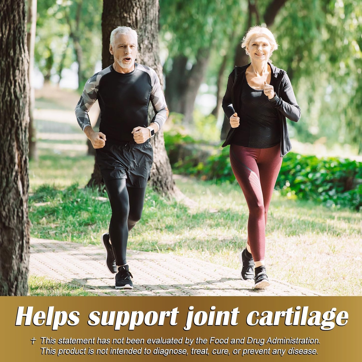 Joint Support Supplement with Glucosamine, Chondroitin, Turmeric & Antioxidant Properties - 100 Capsules