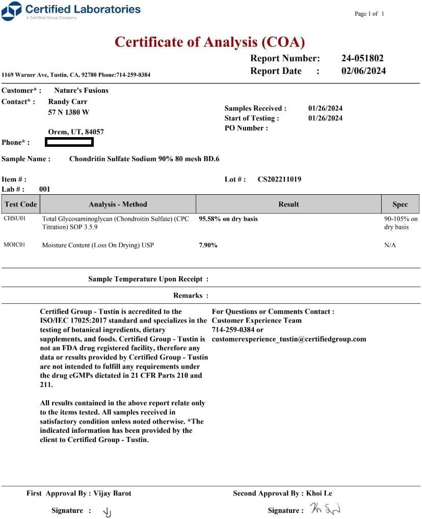 Joint Support Supplement with Glucosamine, Chondroitin, MSM, Turmeric, Boswellia, and Hyaluronic Acid - 120 Capsules for Healthy Bones