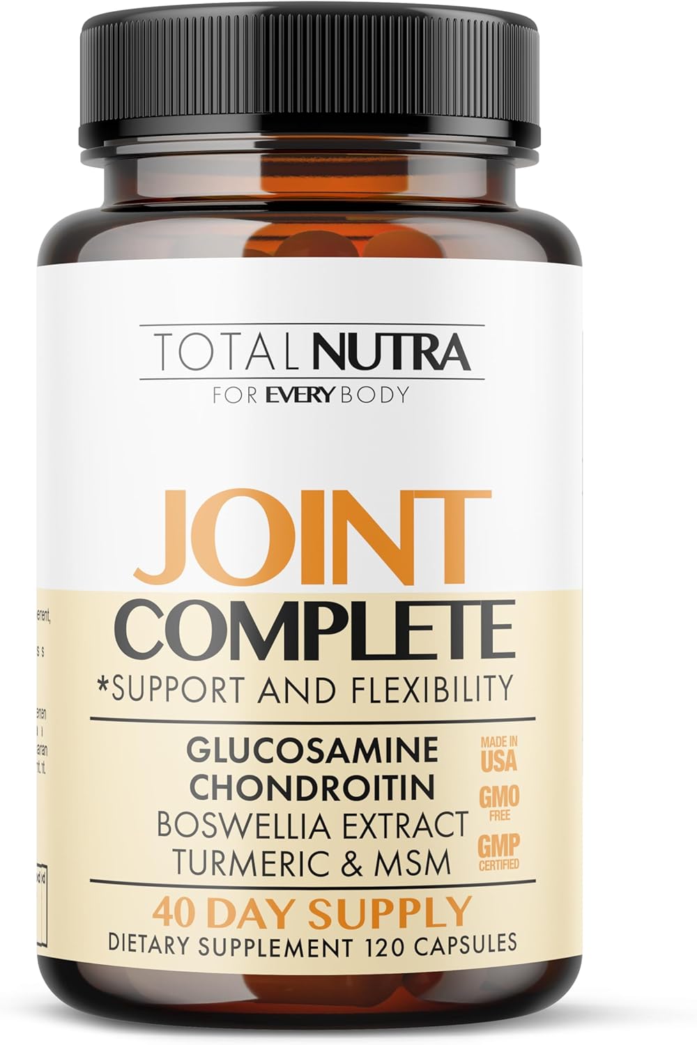 Joint Support Supplement with Glucosamine, Chondroitin, MSM, Turmeric - 2100mg Capsules for Bone & Joint Health - Mobility for Hands, Back, Knees - Men & Women - 4 Pack - BoostGo Australia