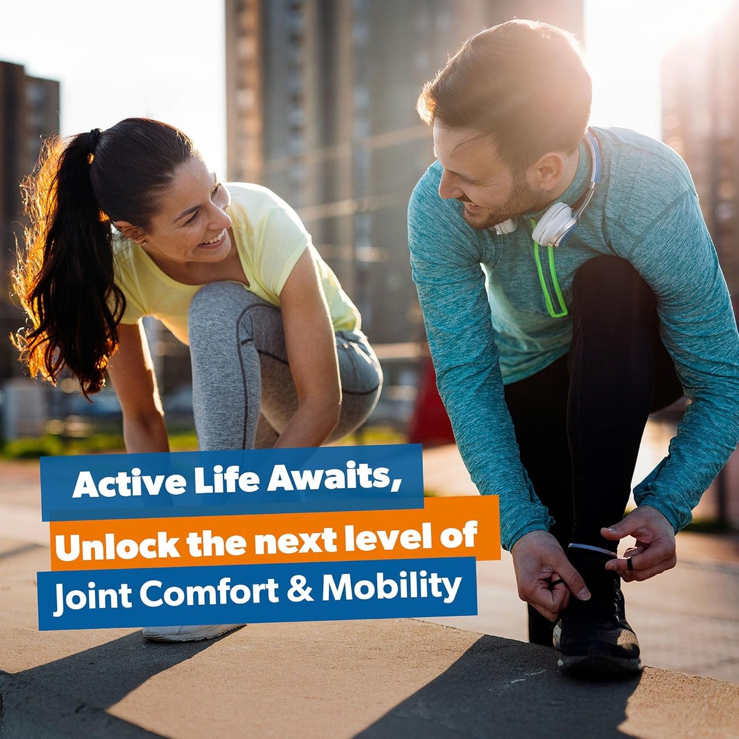 Joint Support Supplement with Glucosamine, Chondroitin, and MSM - Natural Formula for Healthy Joints and Mobility. 60 Servings