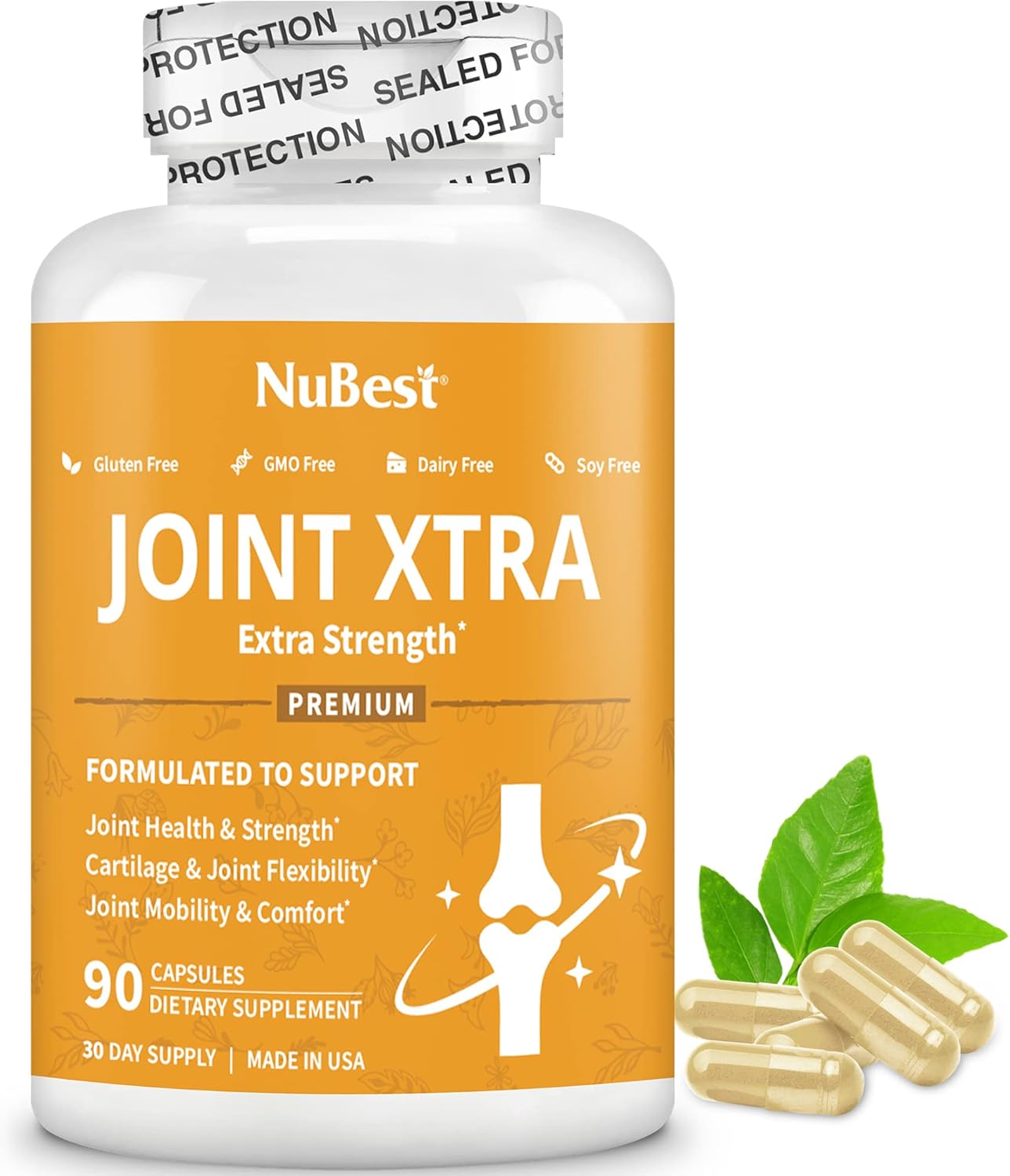 Joint Xtra - Triple Strength Joint Support Supplement with Glucosamine, Chondroitin, Turmeric, MSM & Boswellia - 2 Pack for Joint & Cartilage Health