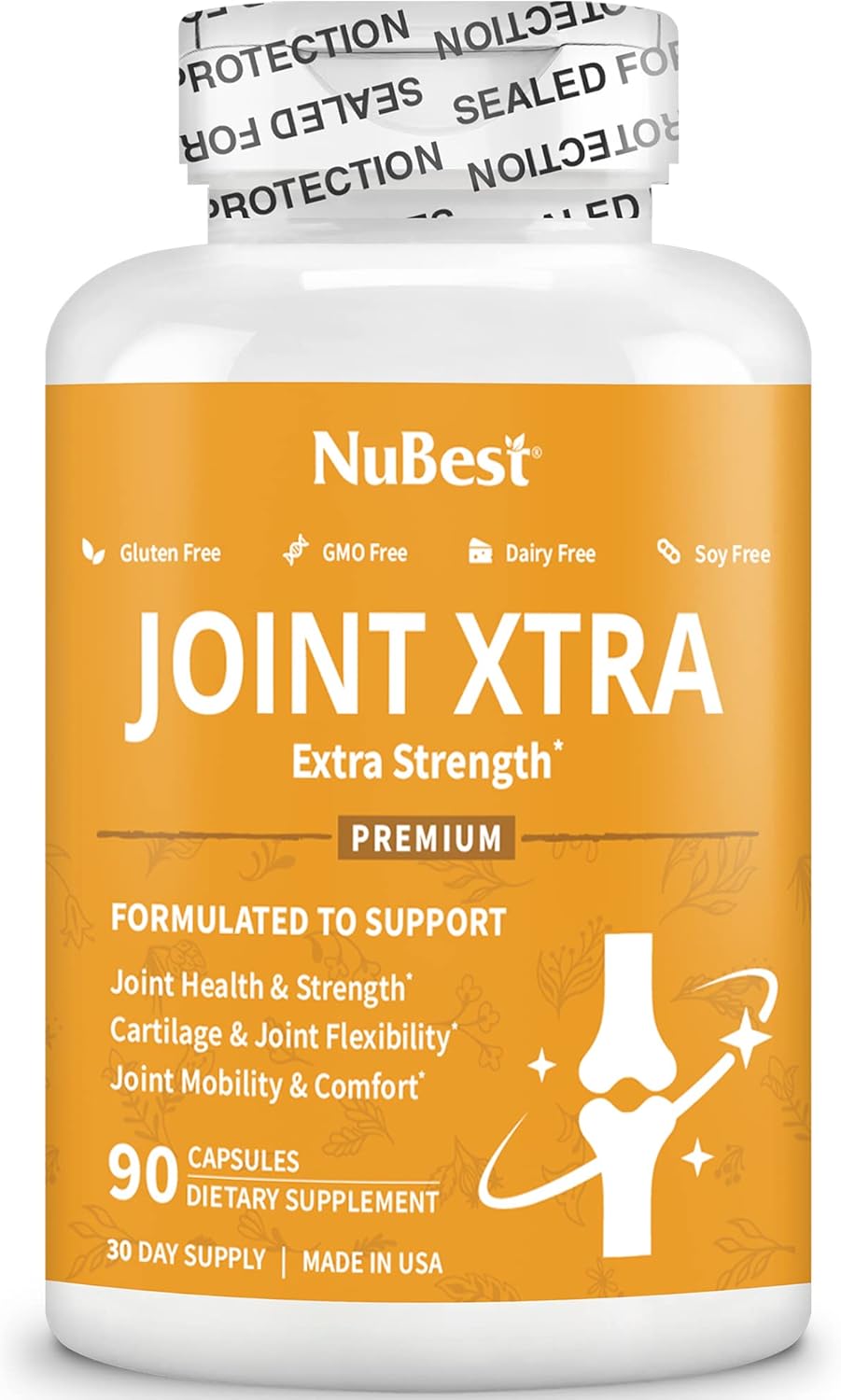 Joint Xtra - Triple Strength Joint Support Supplement with Glucosamine, Chondroitin, Turmeric, MSM & Boswellia - 2 Pack for Joint & Cartilage Health