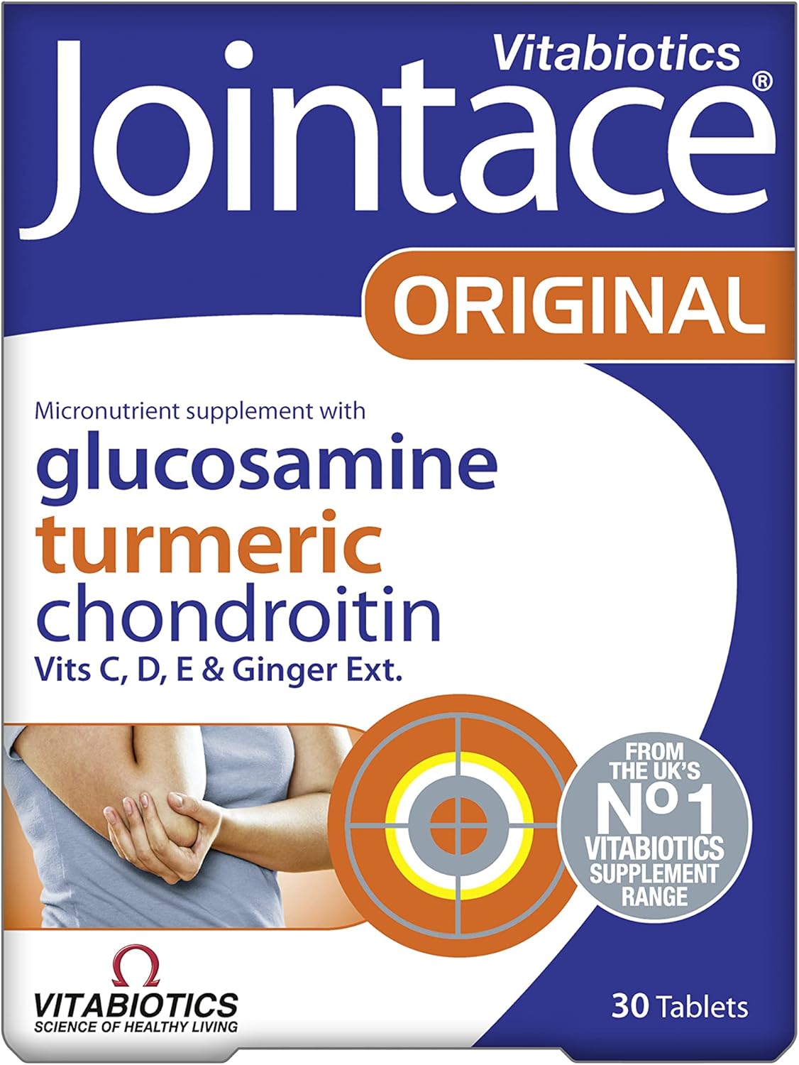 Jointace Glucosamine & Chondroitin Tablets by Vitabiotics - 30 Tablets for Joint Health