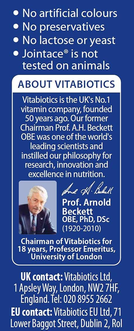 Jointace Glucosamine & Chondroitin Tablets by Vitabiotics - 30 Tablets for Joint Health