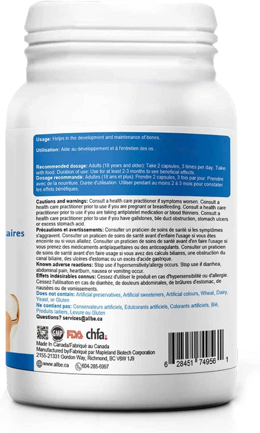 JointCan Capsules 250mg Glucosamine, 267mg Chondroitin, 275mg MSM, Boswellia, Curcumin, Collagen - 2 Packs of 90 Capsules
