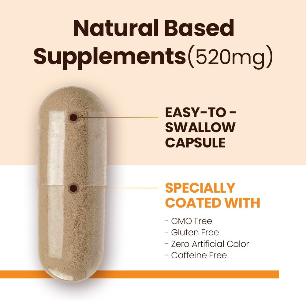 JungKwanJang Calm Formula Supplement with Ashwagandha, American Ginseng, L-Theanine - 60 Capsules for Men and Women