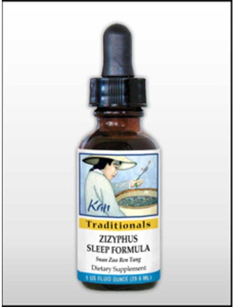Kan Herbs Zizyphus Sleep Formula 1 oz - Natural Herbal Sleep Aid Supplement
