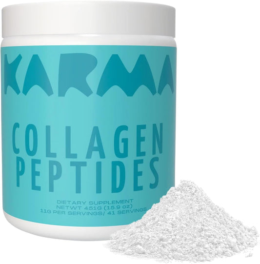 Karma Nutrition Collagen Peptides - Joint Support & Beauty Supplement for Skin, Hair, and Nails