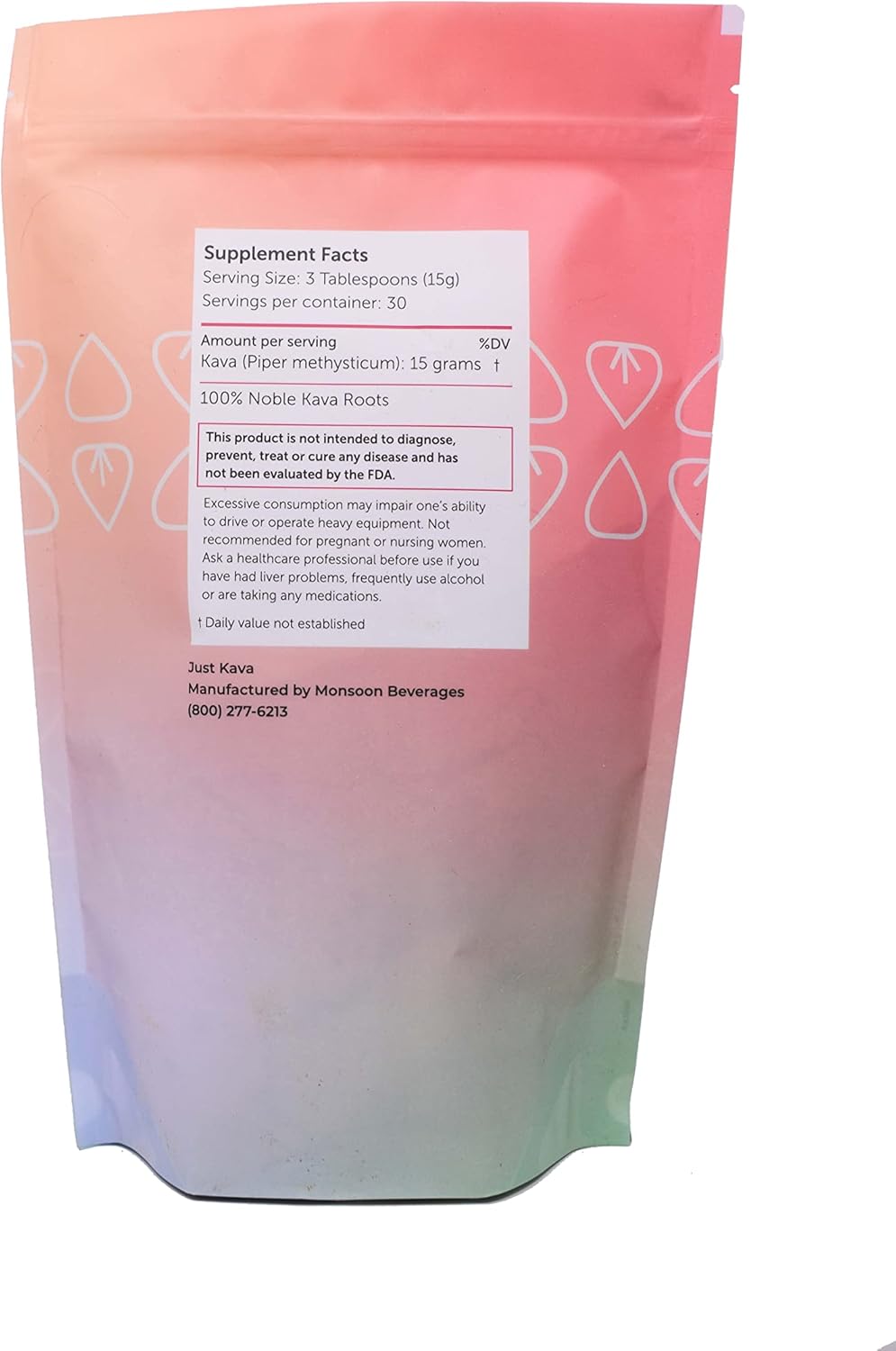 Kava Fiji Herbal Supplement - 16 Ounces (452g) - Premium Quality Fiji Kava Root Powder