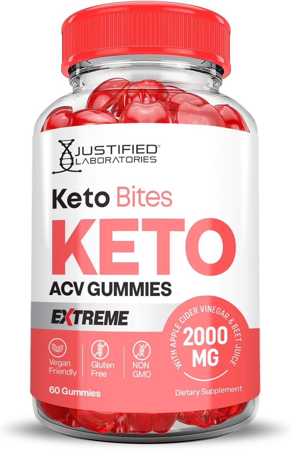 Keto ACV Gummies (3 Pack) 2000MG Extreme Strength with Pomegranate Beet Juice Powder - Non GMO Vegan Formula - 180 Gummies