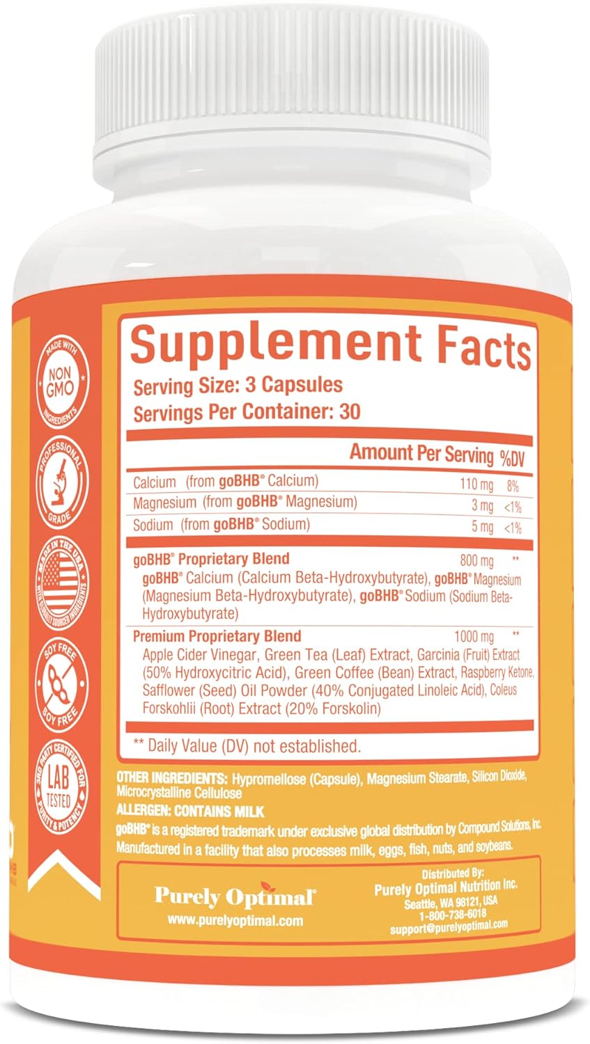 Keto BHB and Apple Cider Vinegar Supplement for Optimal Results