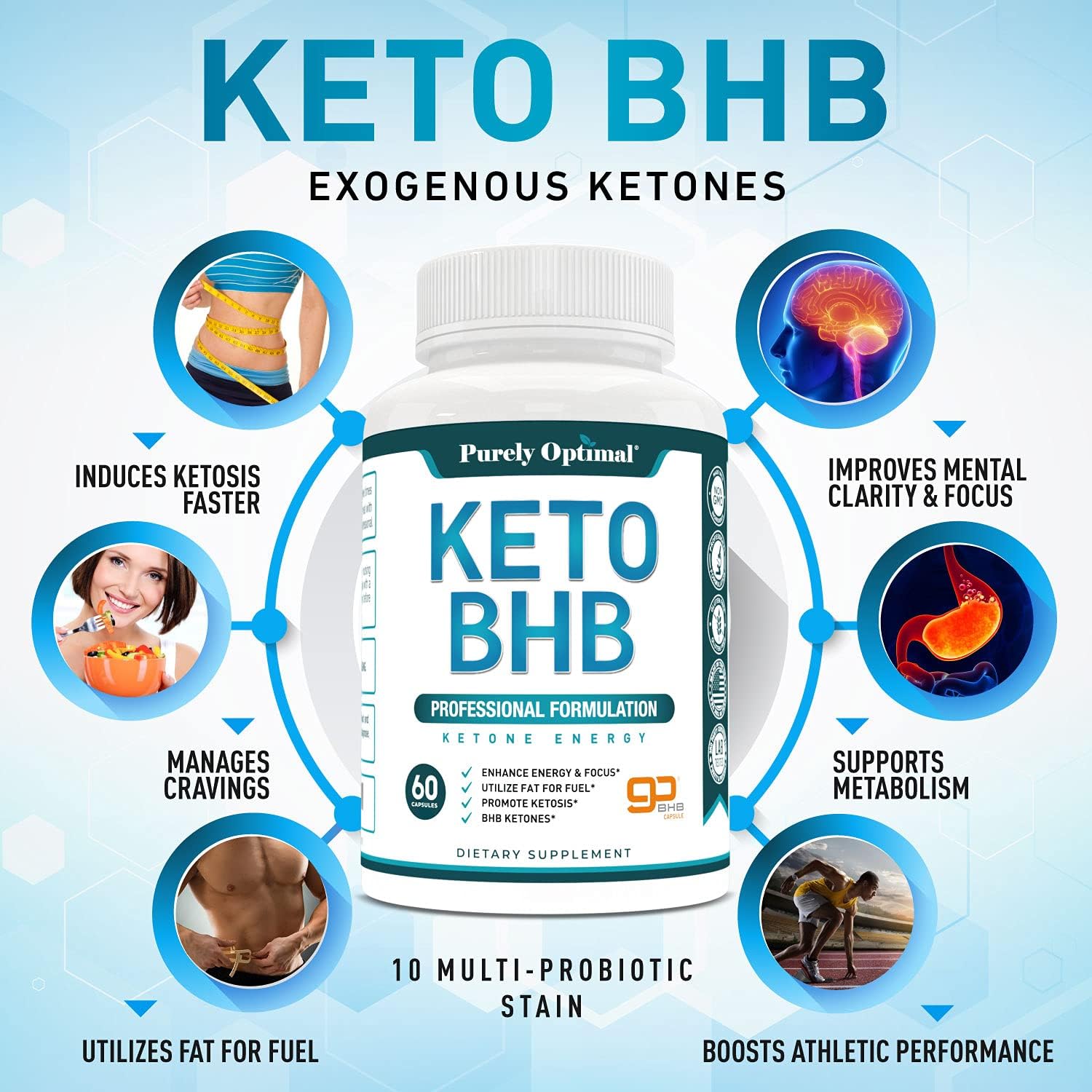 Keto BHB and Apple Cider Vinegar Supplement for Optimal Results