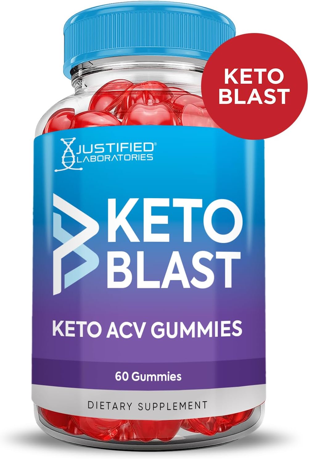 Keto Blast Gummies 2-Pack - 1000MG ACV Advanced Formula with Pomegranate & Beet Juice - B12 Vegan Non GMO - 120 Gummies
