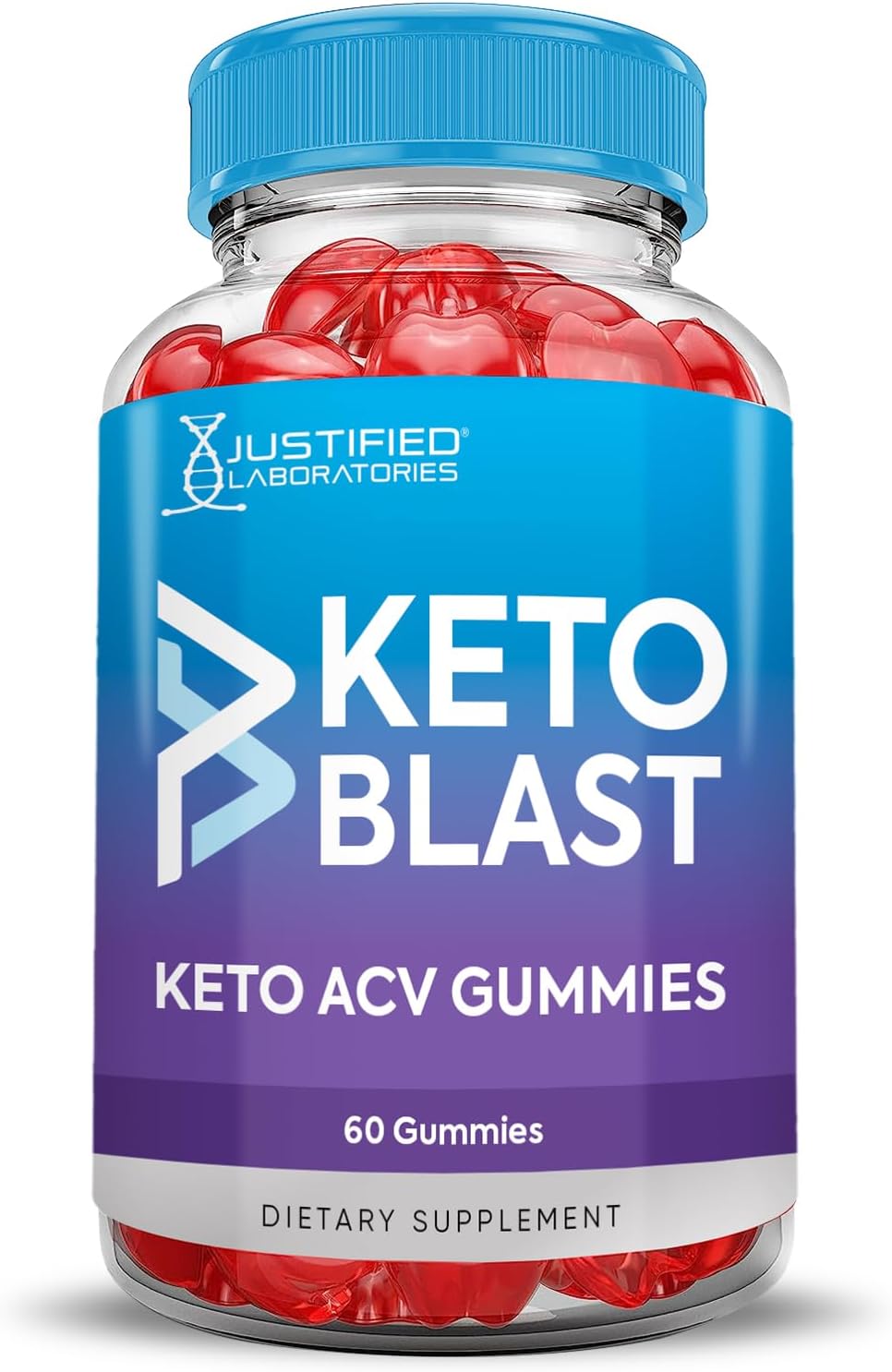 Keto Blast Gummies 2-Pack - 1000MG ACV Advanced Formula with Pomegranate & Beet Juice - B12 Vegan Non GMO - 120 Gummies