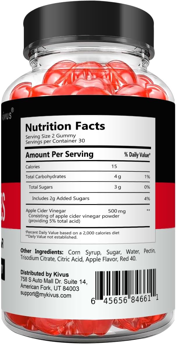 Keto Fusion ACV Gummies - Kivus Keto Fusion Gummies (60 Gummies)