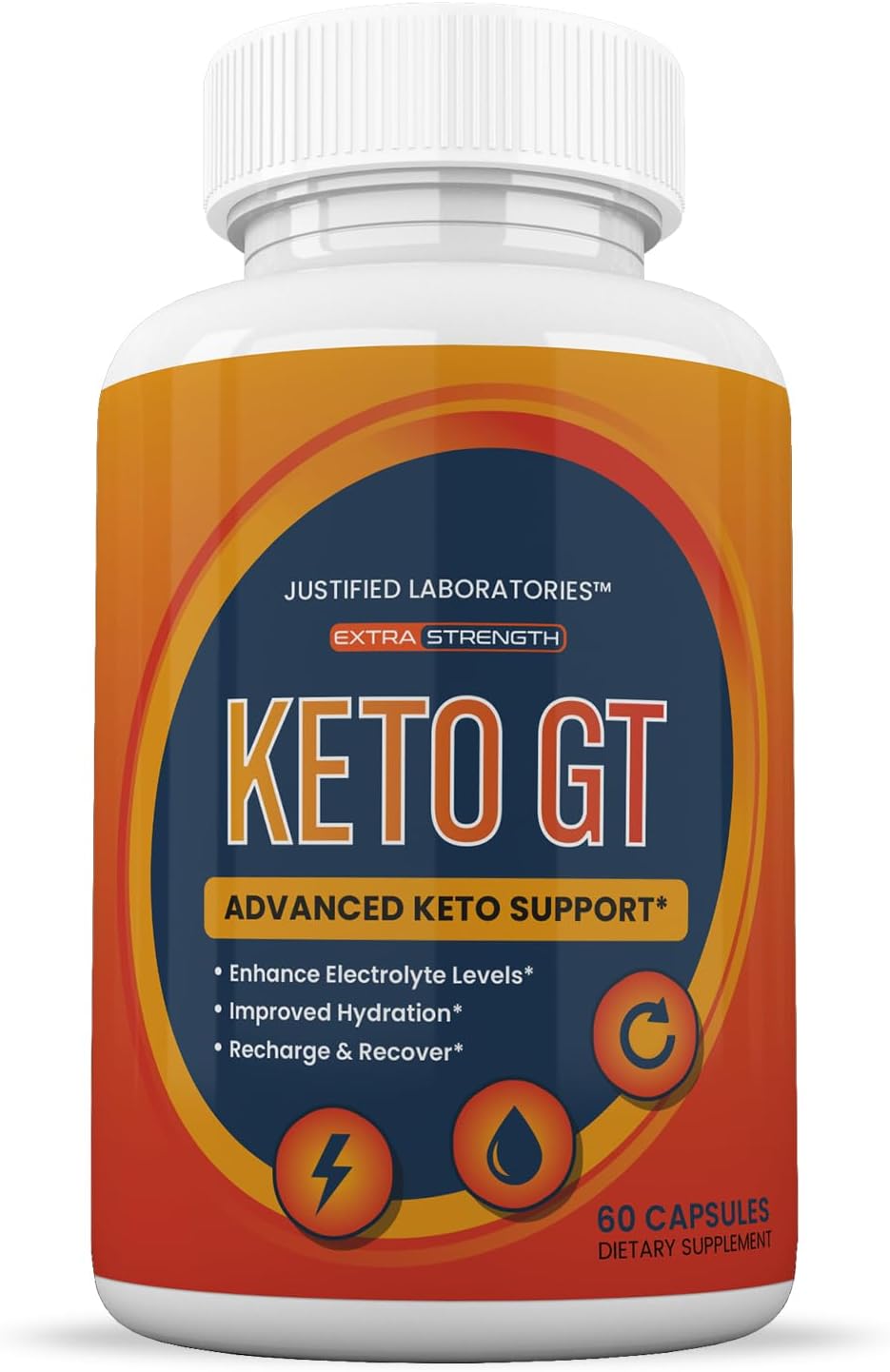 Keto GT Keto Pills 1275MG with Apple Cider Vinegar, Olive Oil, and Green Tea Leaf - New Formula - 60 Capsules