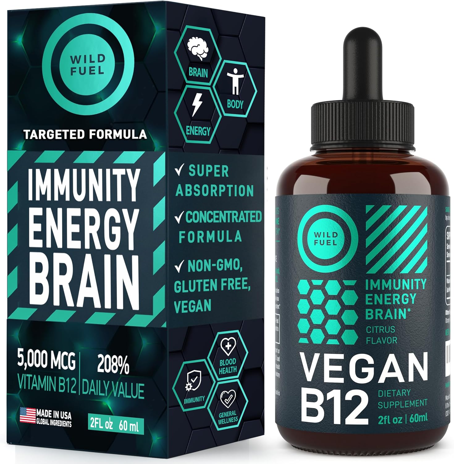 Keto Gummies and Vegan B12 Energy Bundle for Wild Fuel Boost