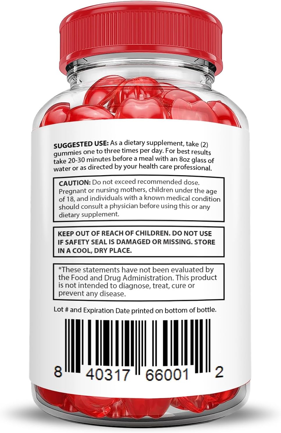 Keto Snax Apple Cider Vinegar Gummies 2000MG (2 Pack) - Pomegranate & Beet Juice, B12, Vegan, Non GMO