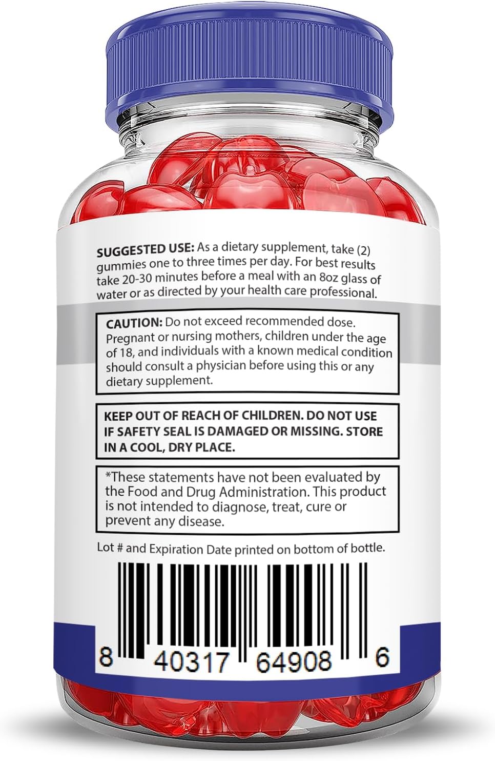 Keto Thrive Keto ACV Gummies (2 Pack) 2000MG Apple Cider Vinegar with Pomegranate Beet Juice - Vegan Non GMO 120 Gummys