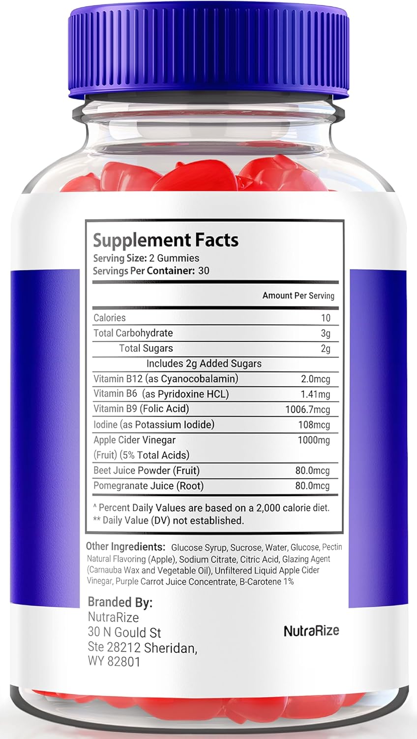 Ketobod Keto ACV Gummies - 1000MG Apple Cider Vinegar - Official Reviews - 60 Gummies