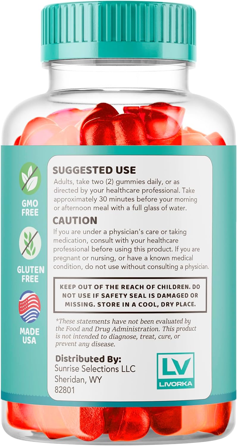 Ketolicious Keto ACV Gummies (2 Pack) - Advanced Formula for 2 Months - 120 Gummies